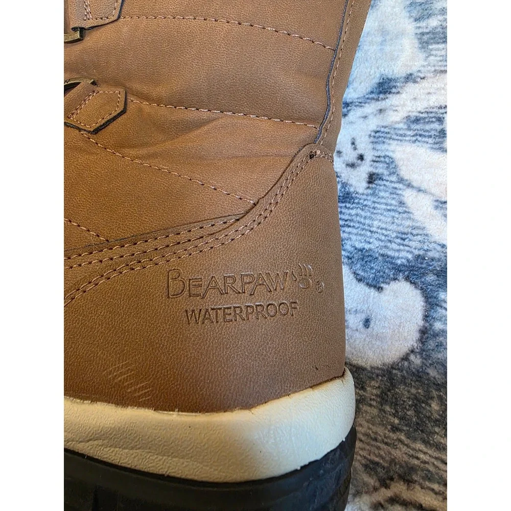 Bearpaw Women's Size 7 Desdemona Waterproof Fleece Lined Winter Boots